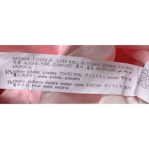 NWT Zara Pink Satin Effect Sleeveless V-Neck Short Mini Dress, Size Medium - Picture 14 of 15